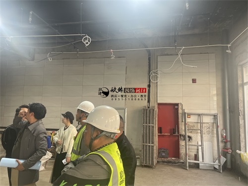 同心臻雨餐厅装修施工工艺指导现场|同心餐厅装修公司推荐