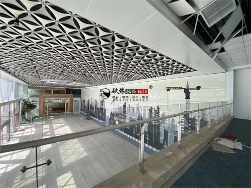 同心办公楼装修设计项目|镹臻设计