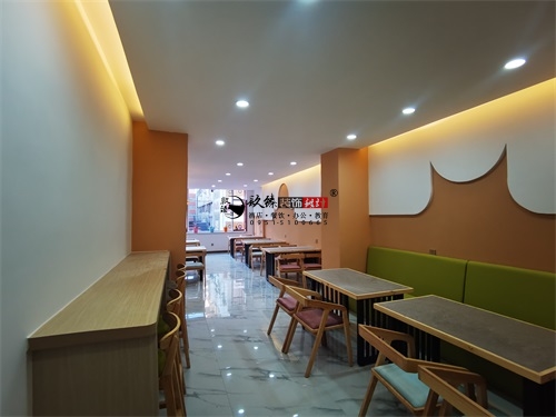 同心餐厅装修设计项目|镹臻设计