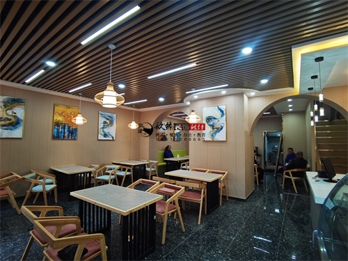 同心餐厅装修设计项目|镹臻设计