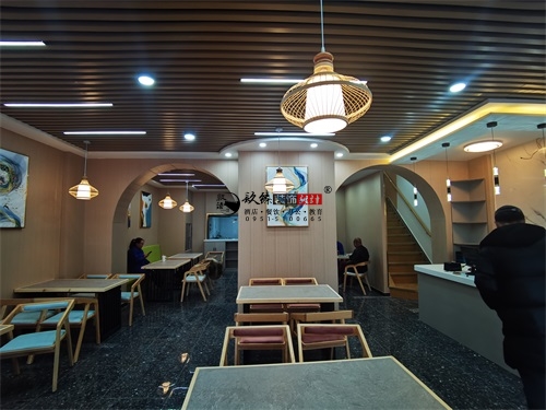 同心餐厅装修设计项目|镹臻设计