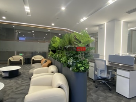 同心装修公司|同心燕赵大厦办公楼装修设计实景分享