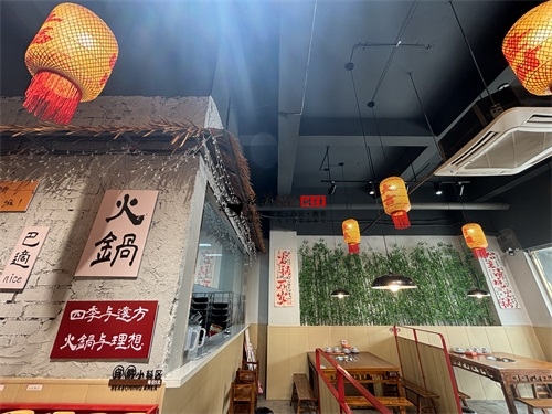 同心火锅店装修设计项目|镹臻设计