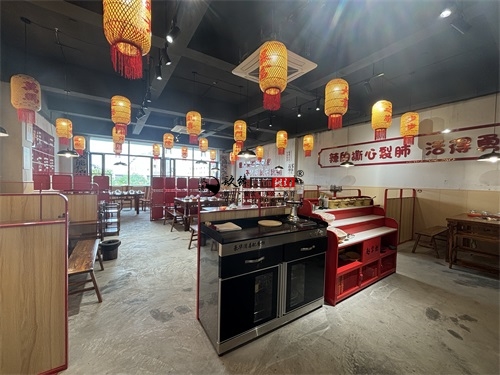 同心火锅店装修设计项目|镹臻设计