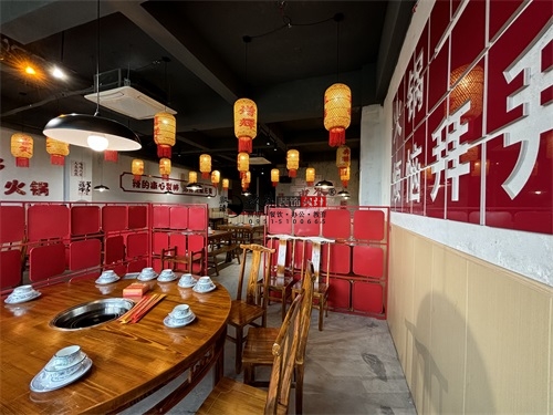 同心火锅店装修设计项目|镹臻设计