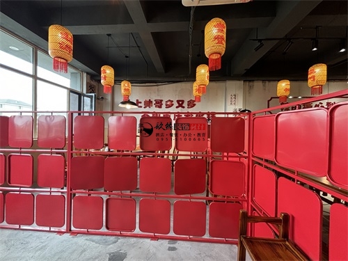 同心火锅店装修设计项目|镹臻设计