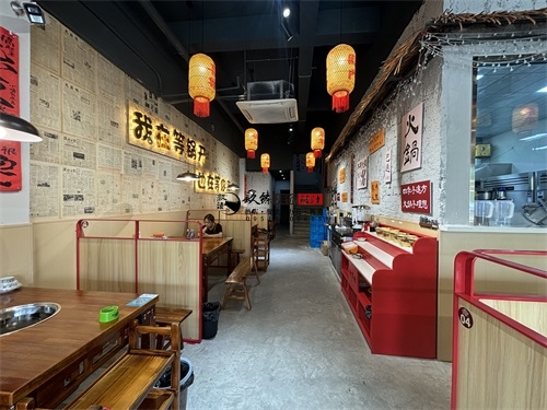 同心火锅店装修设计项目|镹臻设计