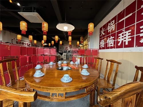 同心火锅店装修设计项目|镹臻设计