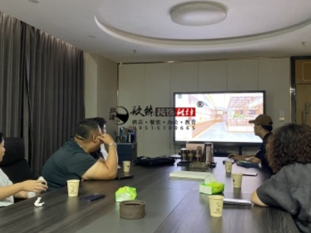 同心装修公司|同心元郎餐厅装修设计方案确定沟通