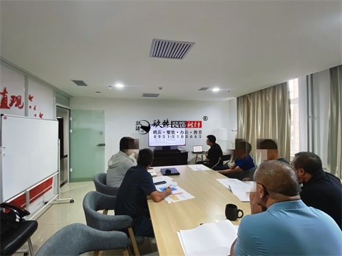 同心办公楼改造装修设计项目|镹臻设计