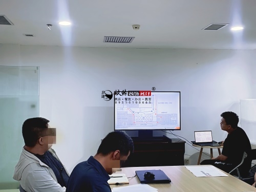 同心办公楼改造装修设计项目|镹臻设计