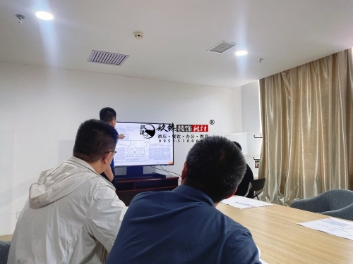 同心办公楼改造装修设计项目|镹臻设计