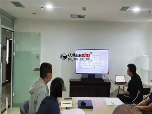 同心办公楼改造装修设计项目|镹臻设计