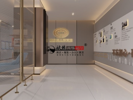 同心装修公司推荐|同心华辰源旧域重构年轻化办公室设计装修新境